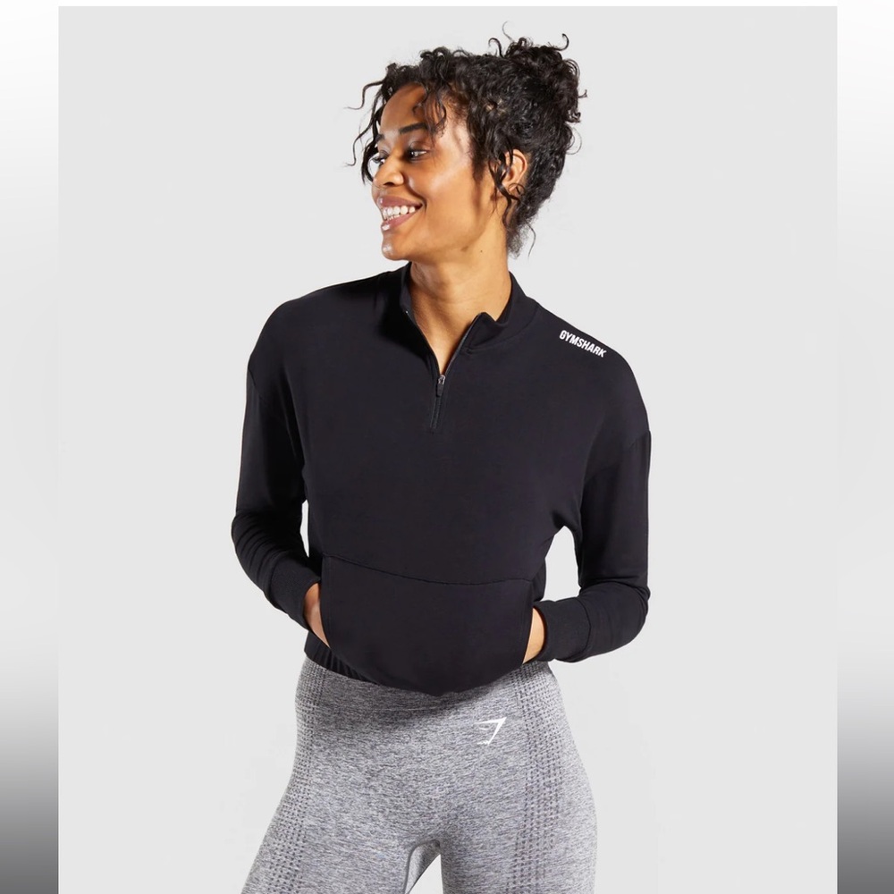 Gymshark The Pippa Training Pullover (Black)